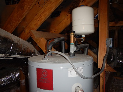 water heater new install
